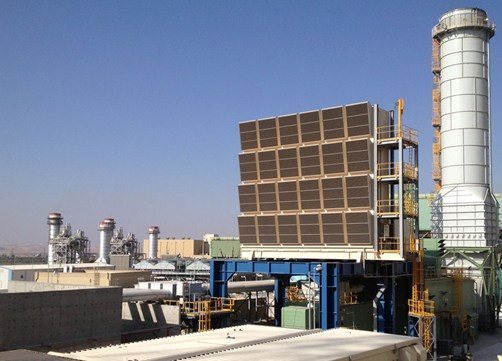 Air-cooled condenser, Korinthos Power